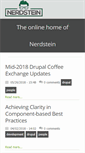 Mobile Screenshot of nerdstein.net